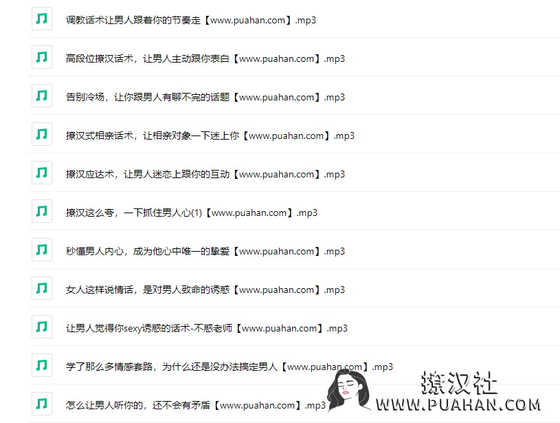 不惑老师《撩汉专用说话术》花镇课程下载