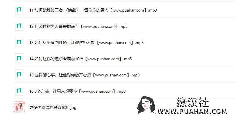 源靖《男性心理》（情场致胜16课）