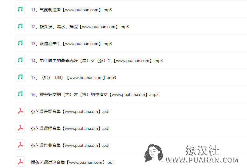 茶双双《茶艺课》