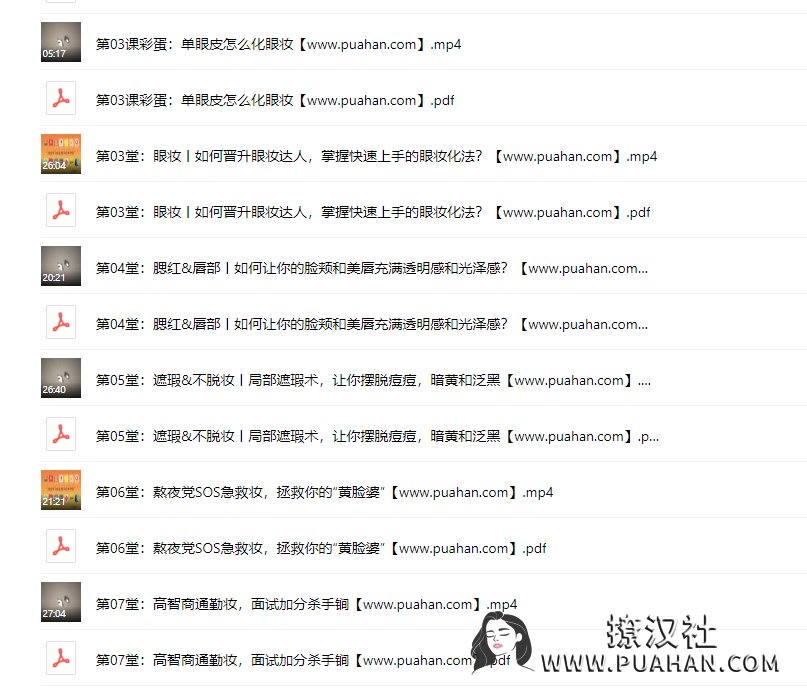 女神养成《一线明星御用化妆师,教你快速掌握精致妆容》(完结)